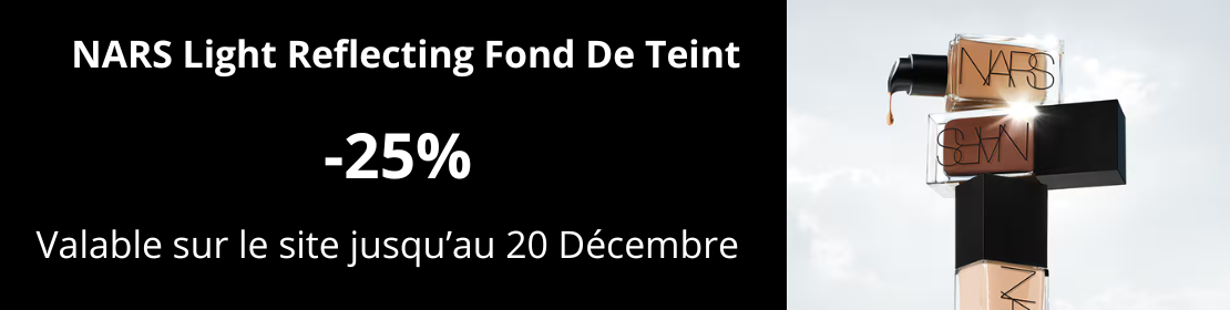 Découvrez notre offre dur le fond de teint Nars Light Reflecting